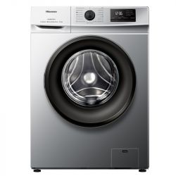 Lavarropas Hisense Wfmb6510su Cf 6.5kg Gris 1000rpm