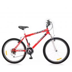 Bicicleta Rodado 26 Mtb Kuwara Acero 21 Velocidades Con Suspension