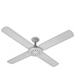 Ventilador De Techo Met4140 Novovent Blanco