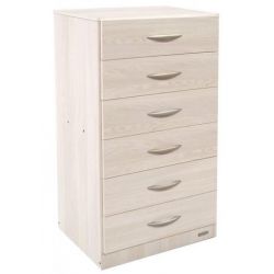 Chifonier Samba 6 Cajones Gris Andino 920 Platinum