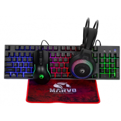 Combo De Juego Marvo Cm-416 4 En 1