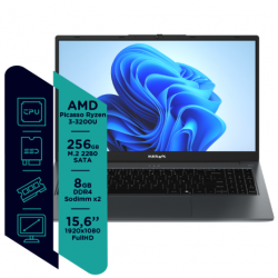 Notebook Kelyx 15,6 Fhd Amd Ryzen 3 3200u 8gb M2 Ssd 256gb Win 11